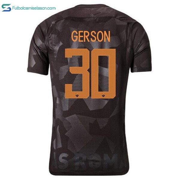 Camiseta AS Roma 3ª Gerson 2017/18